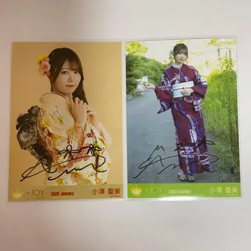 니어 조이 오자와 마나미 친필 브로마이드 묶음 판매