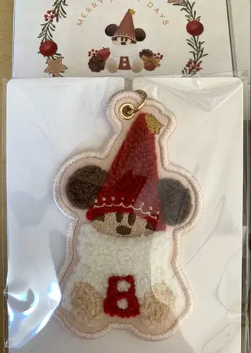 릴린린 키체인 디즈니 크리스마스 2025 빨간색