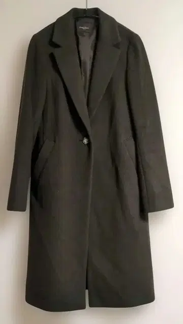 Demi-Luxe BEAMS 울 롱 코트 다크 그린