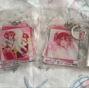 러브 라이브 쿠로사와 루비 솔로 콘서트 특전 키링