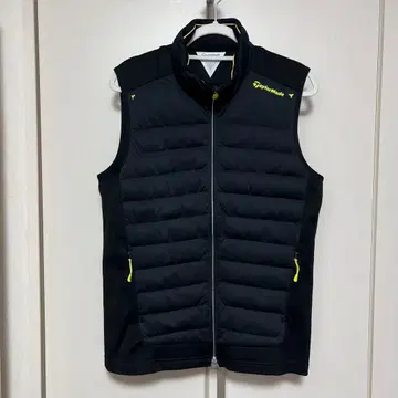 테일러메이드 충전솜 풀 집업 베스트 사이즈 O