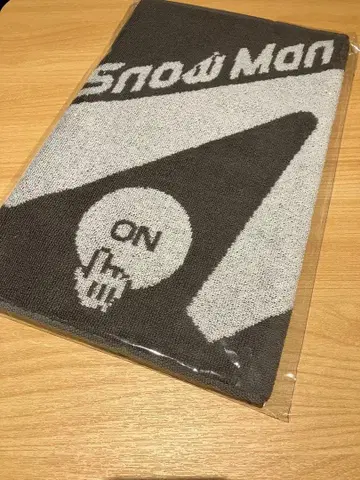 페이스타월 SnowMan ON 투어 굿즈