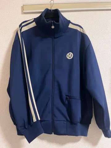 네이비 집업 자켓 N로고