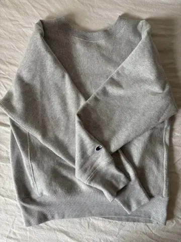 챔피온 리버스 위브 그레이 L