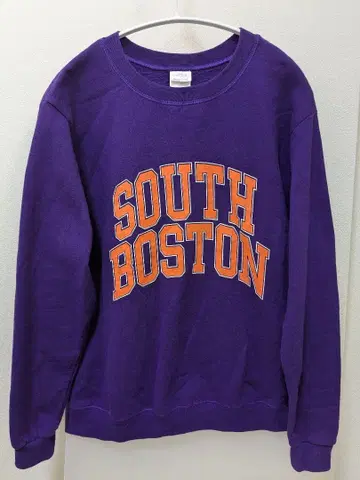 90s Gildan 길단 사우스 보스턴 보라색 트레이닝복