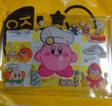 커비의 에어 라이더 아크릴 스탠드 보드 커비 카페 특전