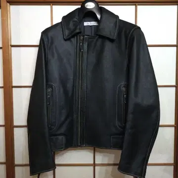 인터내셔널 갤러리 BEAMS 가죽 자켓 소가죽 M 새상품급