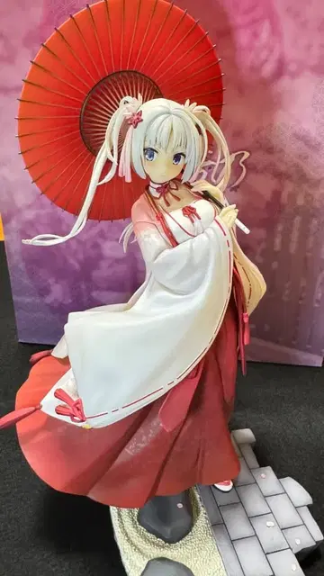 천연만화 유즈소프트 아사타케 요시노 피규어 일반 버전 천연만화