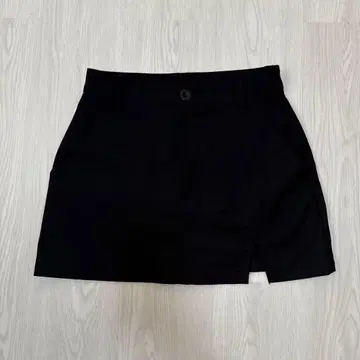 ACLENT 미니 스커트 블랙