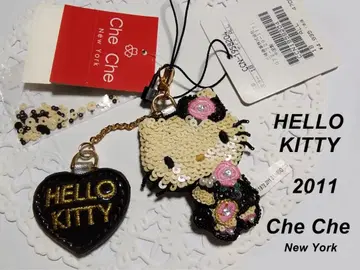 Che Che New York 헬로키티 스트랩 스팽글 초레어