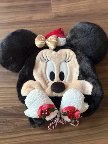 [ 새상품 ] 디즈니 크리스마스 팬캡 미니 산타