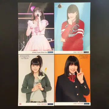 676 모닝구 무스메. 하가 아카네 브로마이드 4장 세트