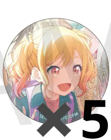 프로세카 글리터 캔뱃지 그리캔 사키