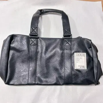 미사용 백 블랙 핸드백 숄더 스포츠백 가죽