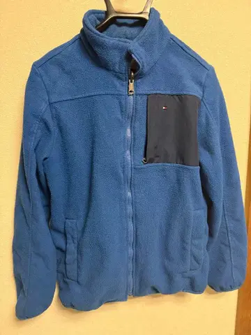 TOMMY HILFIGER 보아 자켓 블루 S 사이즈