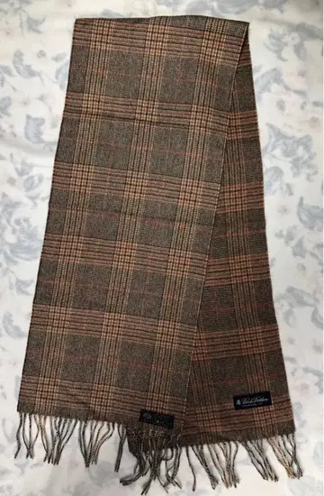 Brooks Brothers 체크 무늬 머플러