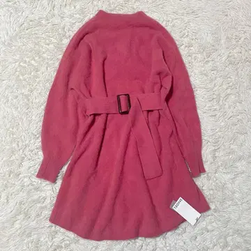 [ 미사용품 ] SNIDEL 스나이델 니트 원피스 폭스 핑크