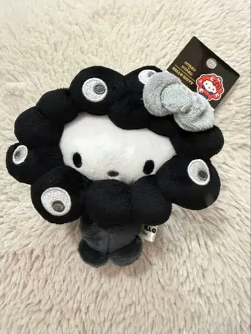 산리오 캐릭터즈 미야쿠미야쿠 변신 봉제 인형 블랙 헬로키티