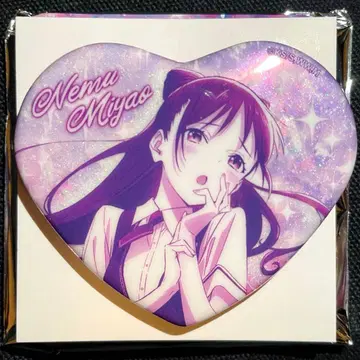 위치 워치 하트 홀로그램 캔뱃지 홍콩 미야오 오토무