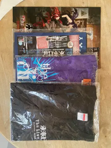 미래일기 라이브t셔츠 카탈로그 기타