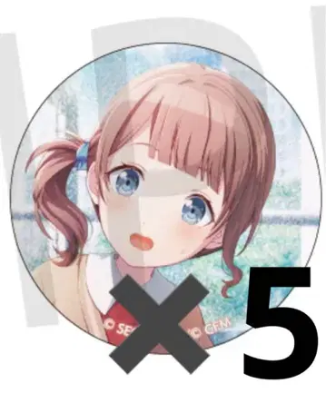 프로세카 글리터 캔뱃지 호나미