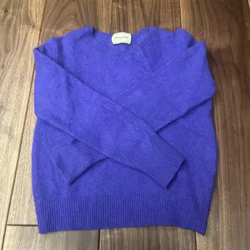 유나이티드 애로우즈 보라색 니트