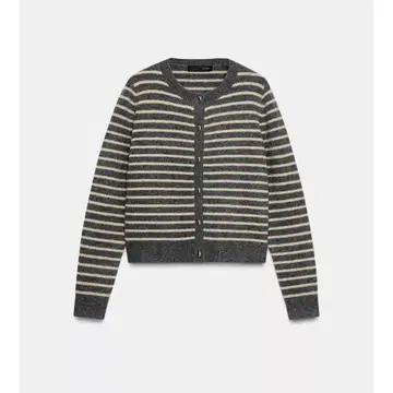 ZARA 자라 스트라이프 패턴 니트 가디건