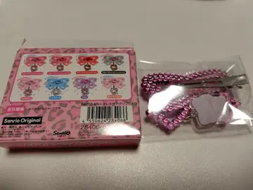 Sanrio 헬로키티 헤어 클립 핑크