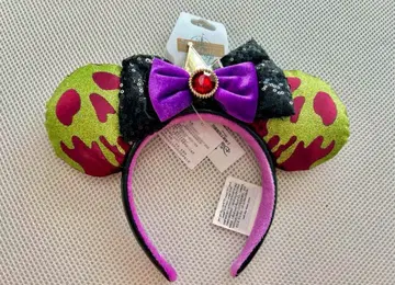 상하이 디즈니 퀸 머리띠 백설공주 여왕 홍콩 디즈니