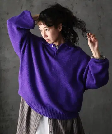 [ soulberry ] 자색 니트