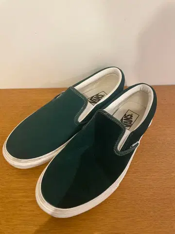 Vans 슬립온 그린