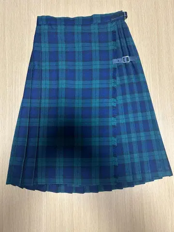 빔즈 타탄 체크 스커트