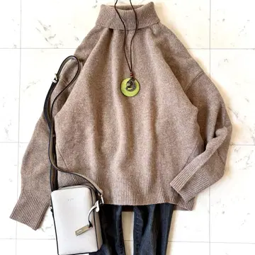 컨디션 최상 저널 스탠다드 리룸 캐시미어 울 터틀넥 니트
