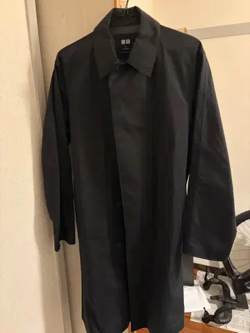 블랙 스텐카라 코트