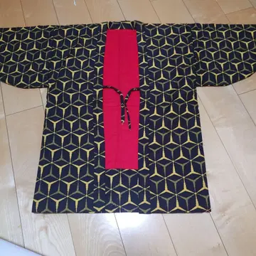 반다나 레트로 한텐 일점물 핸드메이드 짱짱코