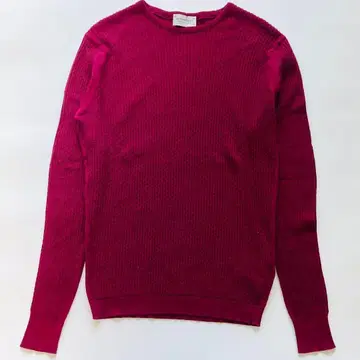 현행 존스메들리 와플 편직 긴팔 니트 씨 아일랜드 코튼 M