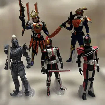 HDM 창절 가면라이더 피규어 5개