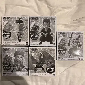 미개봉 새상품 레카피그 조로 야마토 보니 베가펑크 마르코 5점 세트