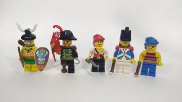 레고 미니 피규어 남해의 용사 해적 파이리츠 롱고족 로저 선장 모자 다름