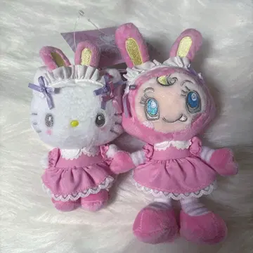 산리오 메조 피아노 마스코트 홀더 헬로키티