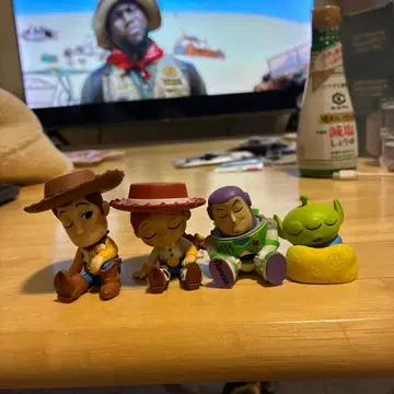토이 스토리 어깨 쿵 fig. 피규어 4개 세트