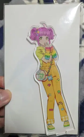 러브 라이브 니지가사키 텐노지 리나 빌레반 캔디 아크릴 스탠드