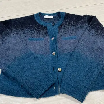 HARE 그라데이션 블루 가디건