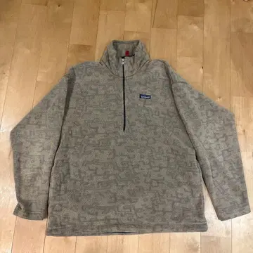 patagonia 플리스 하프 지퍼 올 패턴 usa 90s