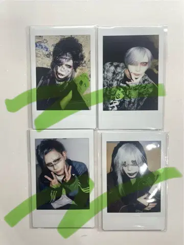 XANVALA 타츠미 폴라로이드 4장 산바라 존바라 ZOMVALA