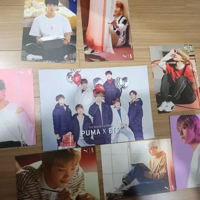 푸마 X 방탄소년단 포토 엽서 세트