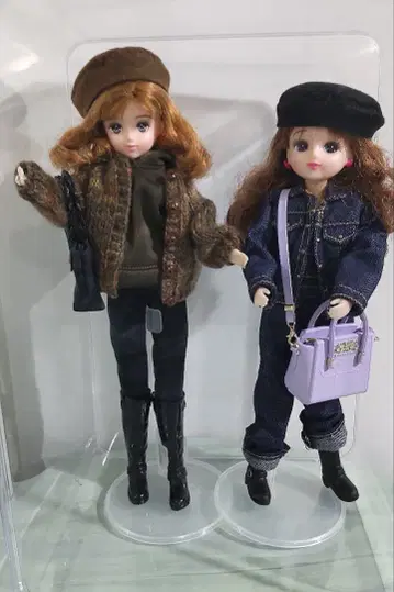 리카짱 인형 캐주얼 데님 스타일