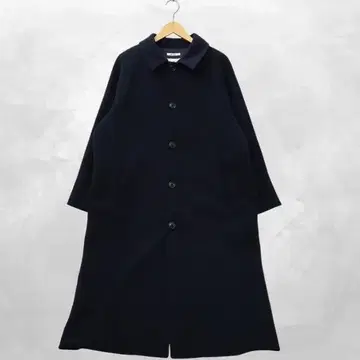 니코앤드 Niko and.. 울리 테크 스텐 칼라 롱 코트 M