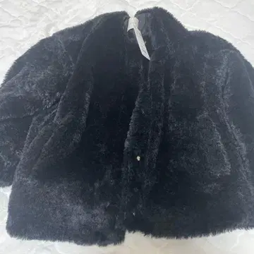 나노 유니버스 블랙 퍼 자켓