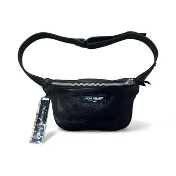 RUDE GALLERY 블랙 백 가죽